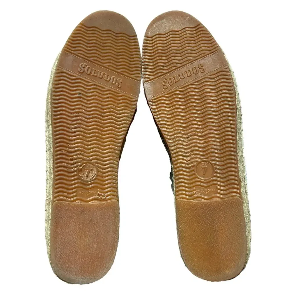 Soludos Eco-friendly Tencel Chambray Sunglasses & Bikini Espadrille Slide Ons 7